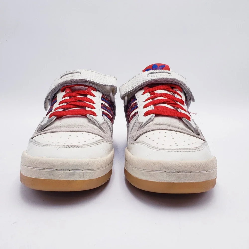 Adidas Forum Low Off White Scarlett Collegiate Royal‎ Stripes Sneaker Men's 6.5